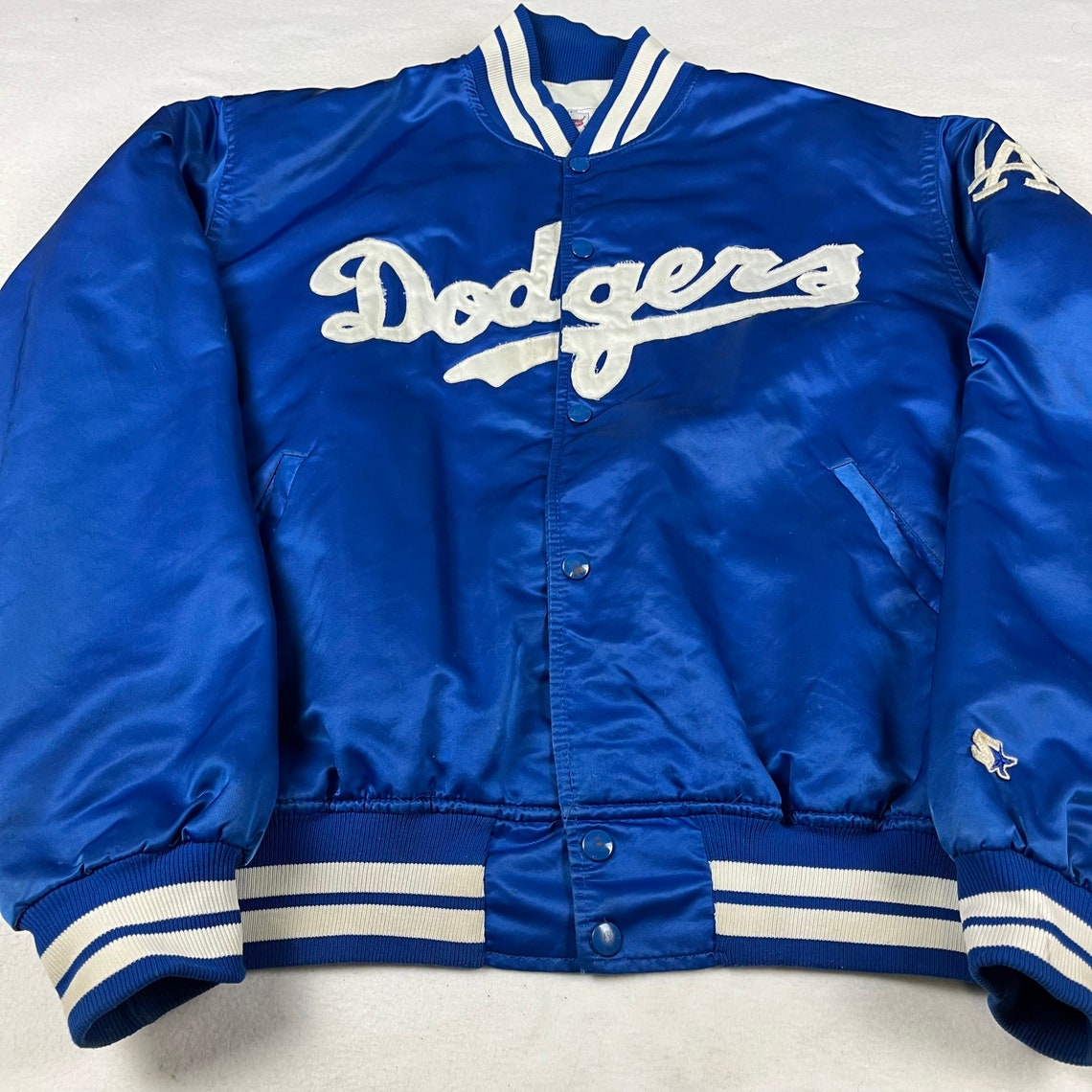 Dodgers Starter Jacket Bomber Original Satin Jacket Diamond Collection