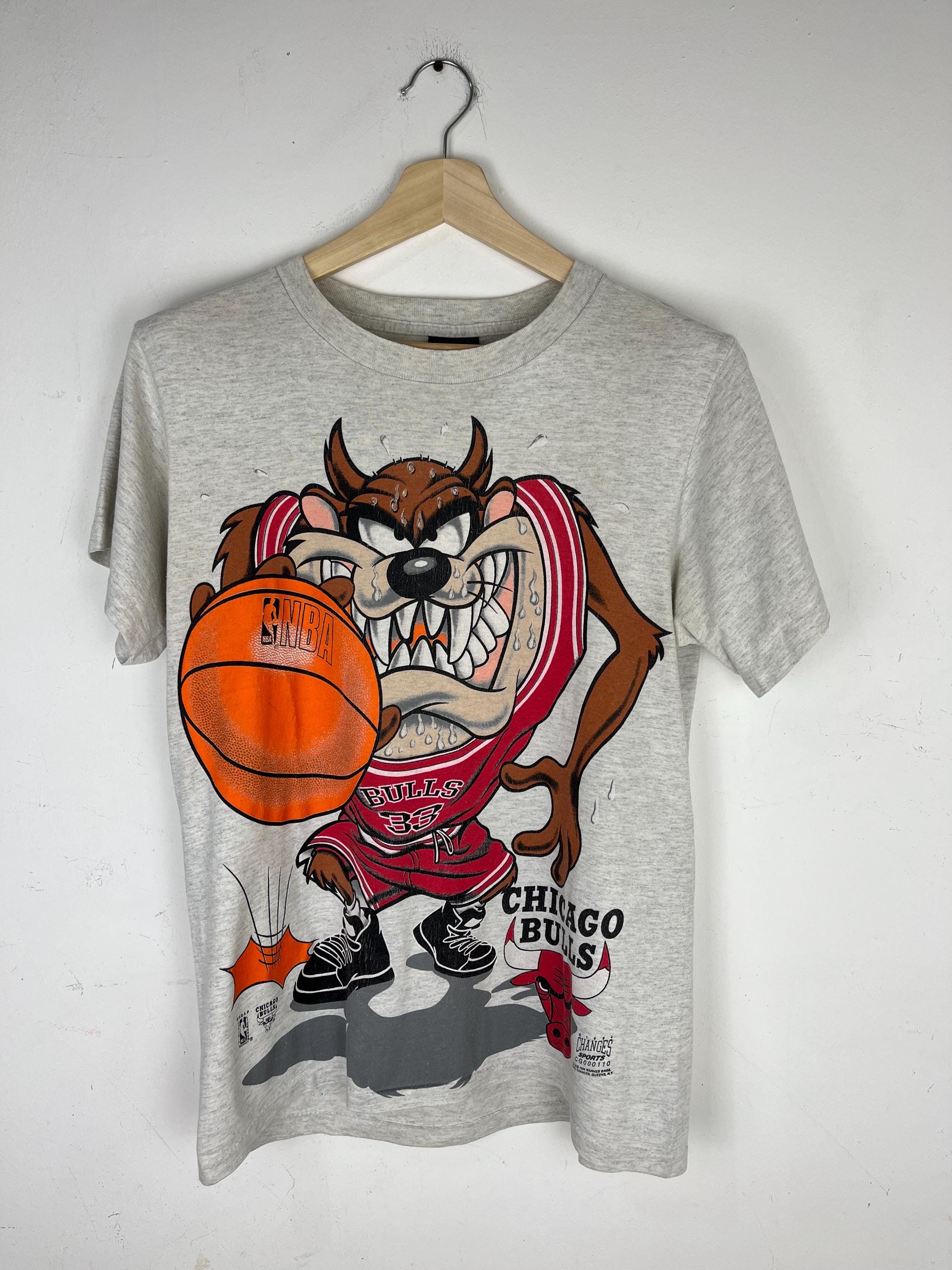 Chicago Bulls Taz - Etsy