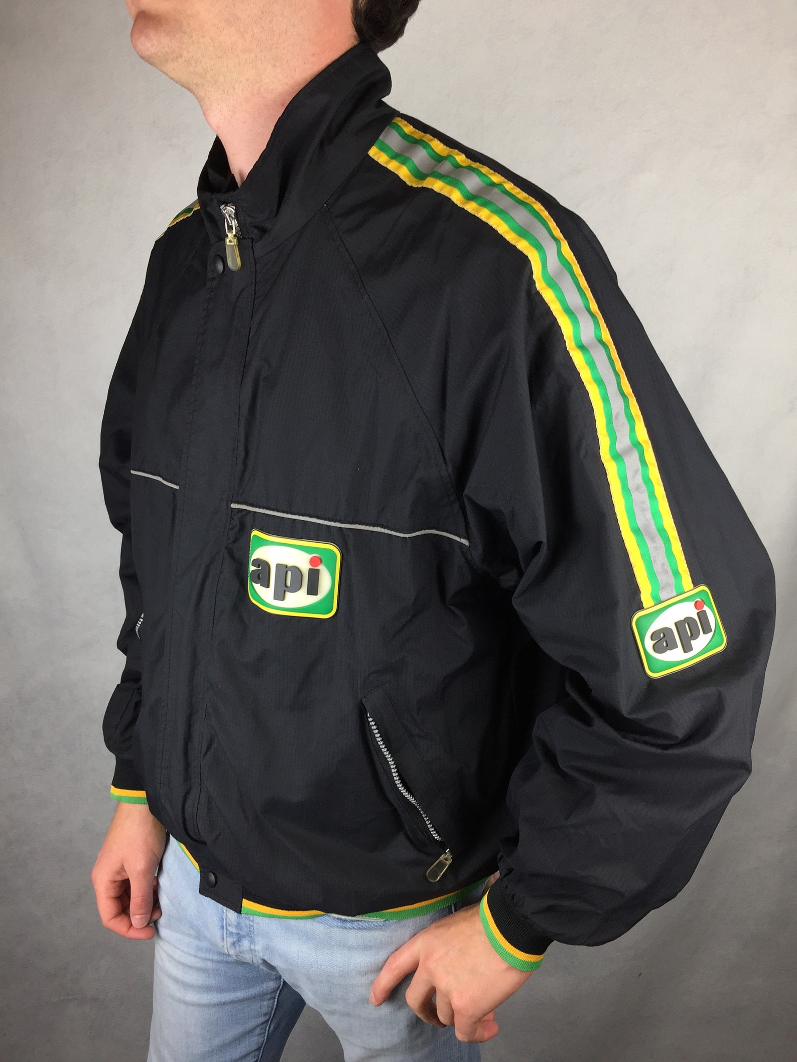 Vintage Api jacket very rare gas station Etsy