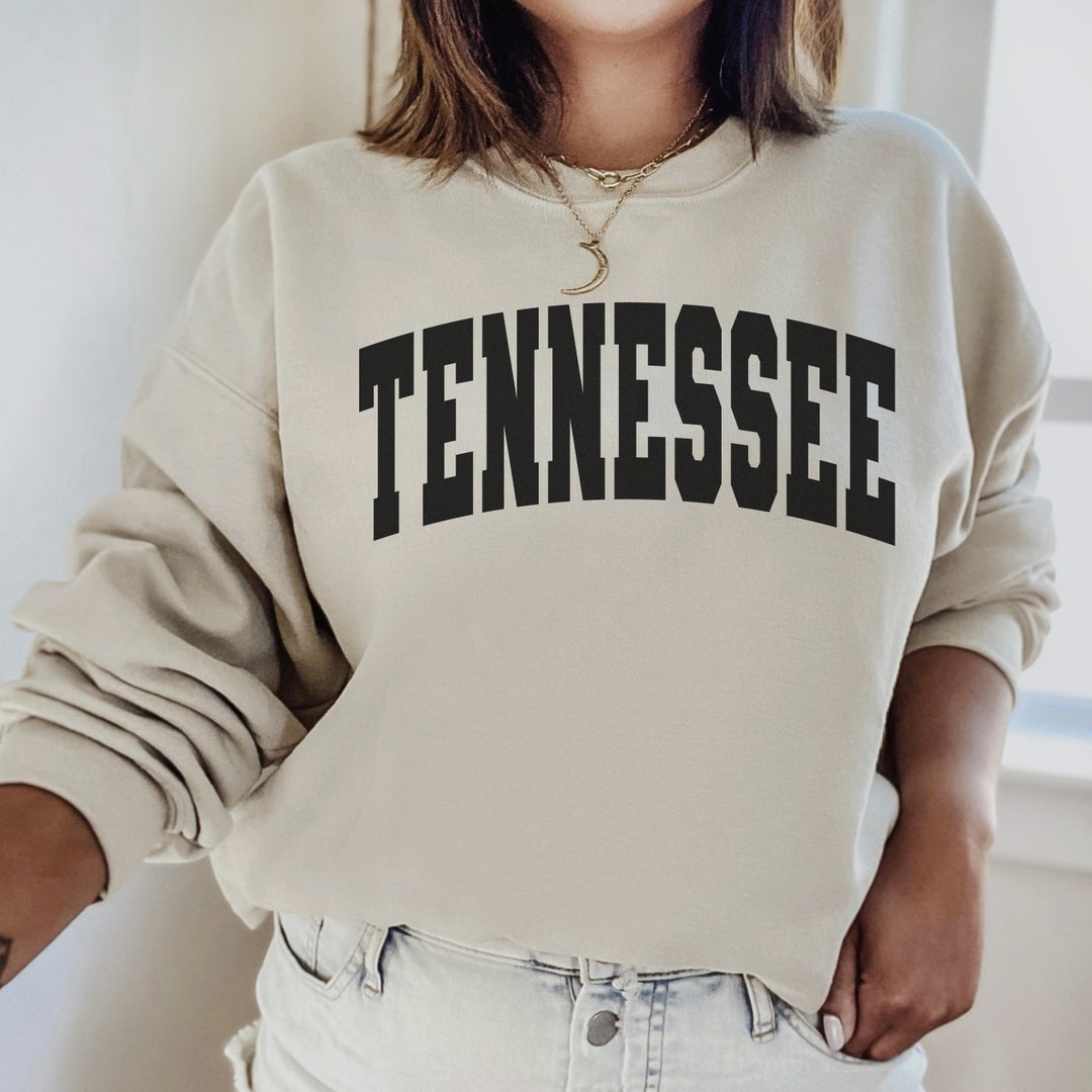 Retro Tennessee Sweatshirt Football Sweatshirt Women Vintage Etsy