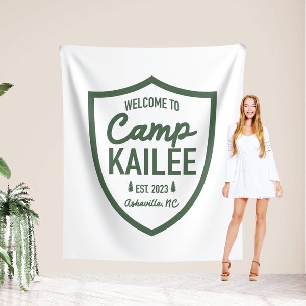Camping Banner - Etsy