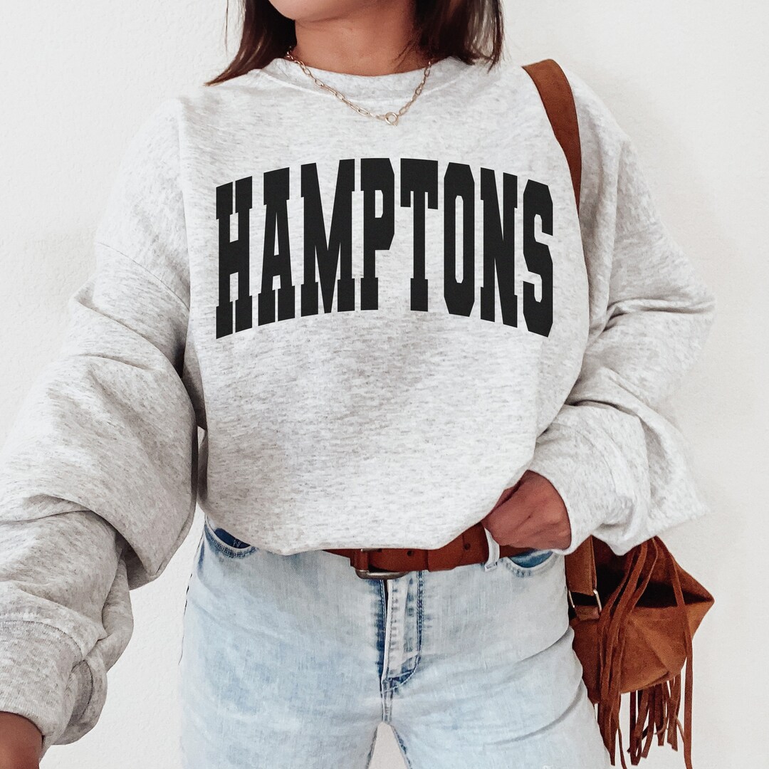 Retro Hamptons Sweatshirt the Hamptons Preppy Hamptons Sweatshirt New
