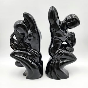Sculpture of Man and Woman Mid-Century Art Deco