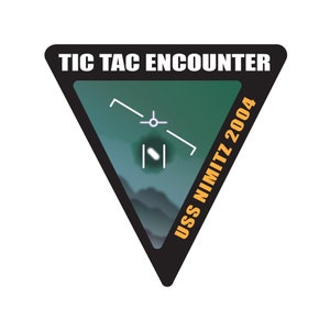 UFO USS Nimitz 2004 Tic Tac Encounter  Show the Universe you believe with these colorful polyvinyl waterproof stickers.