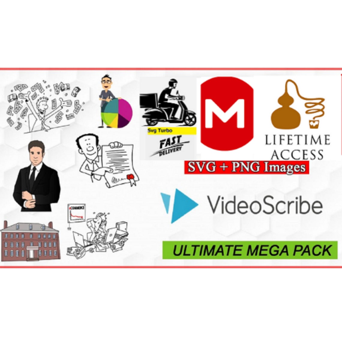 Download 19000 SVG Images Vector images Videoscribe Bundle svg | Etsy