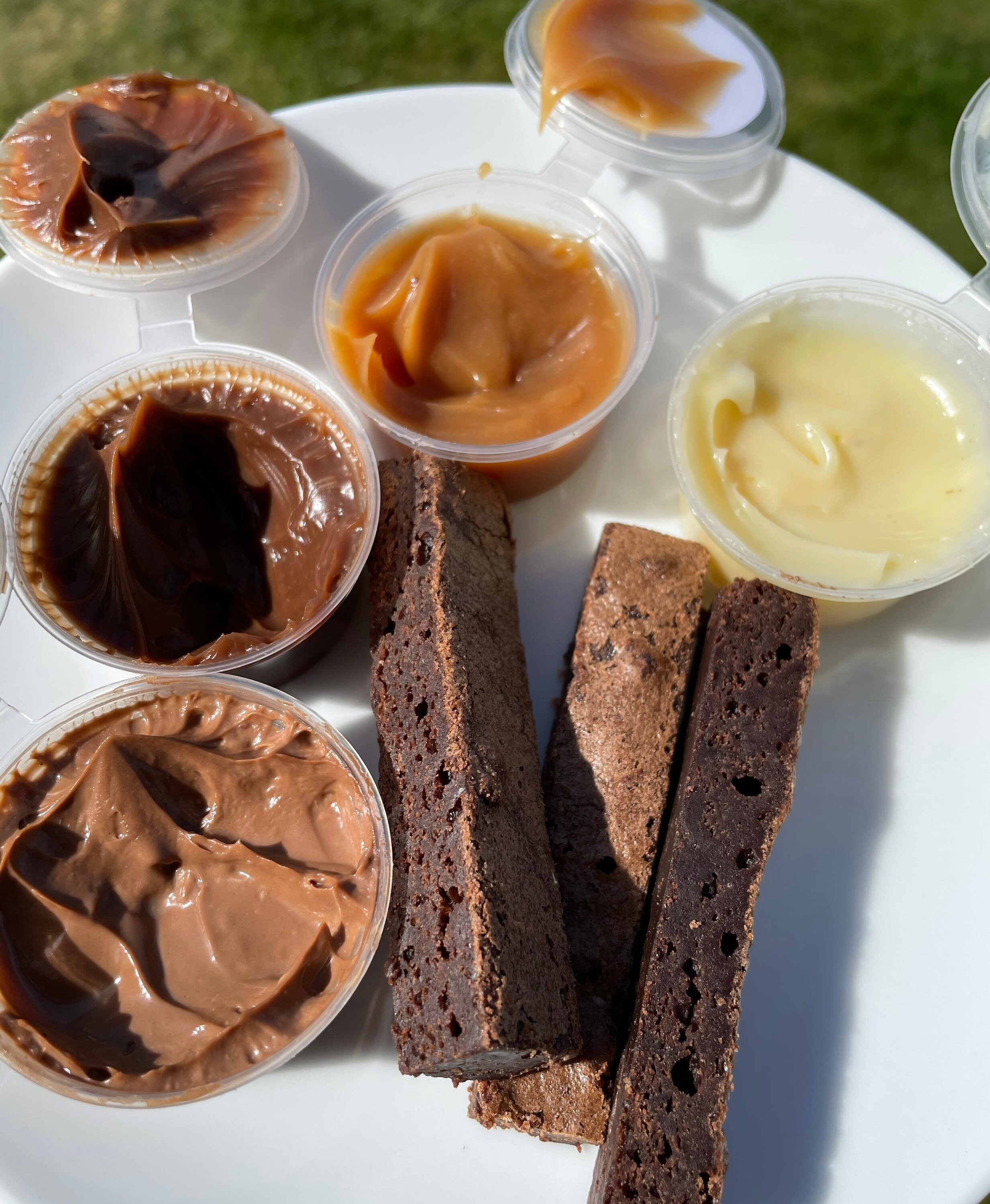 Brownie Dipping Box Fudgy Postal Treat Box Present / Etsy