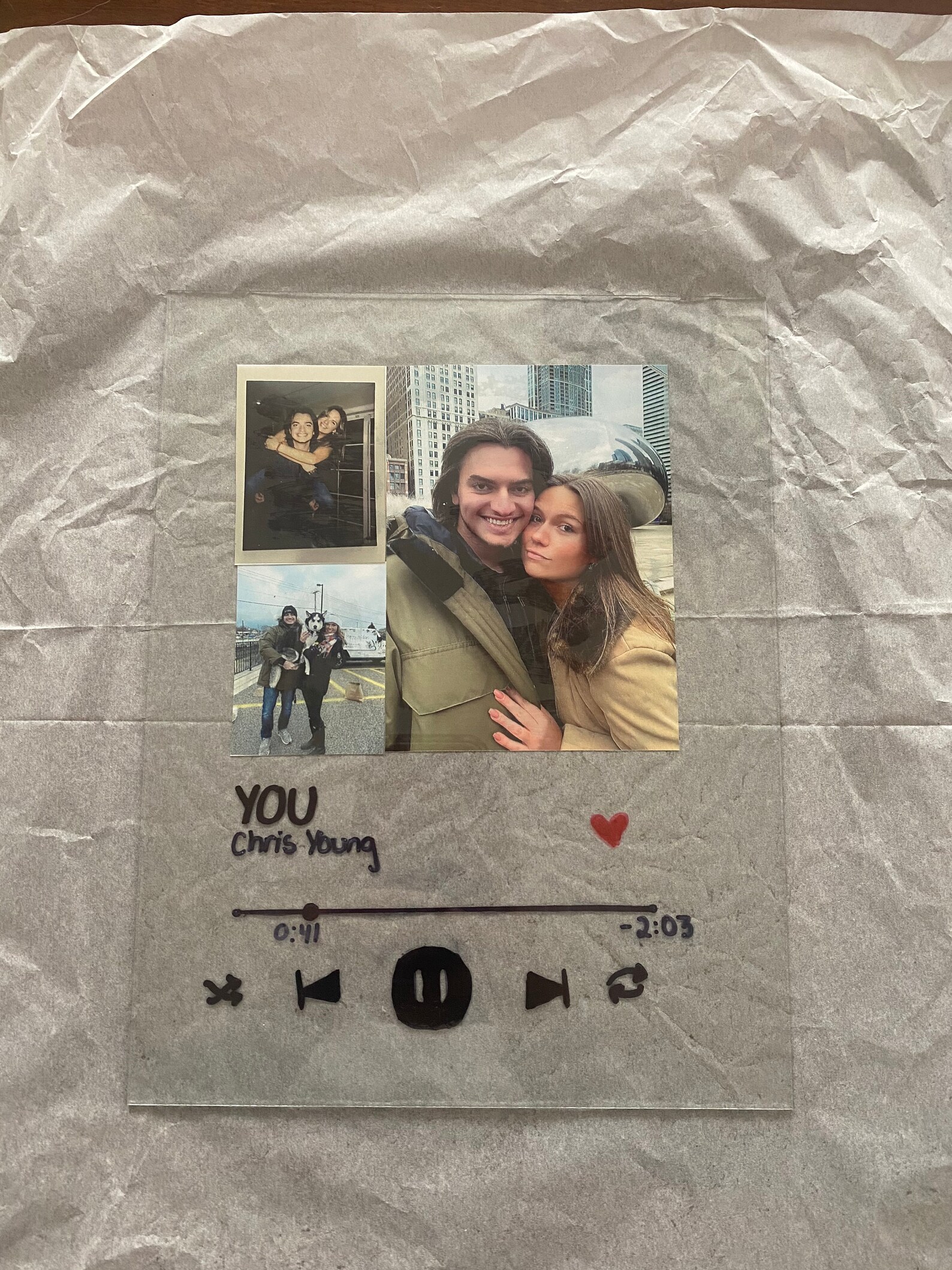Song Frame Etsy