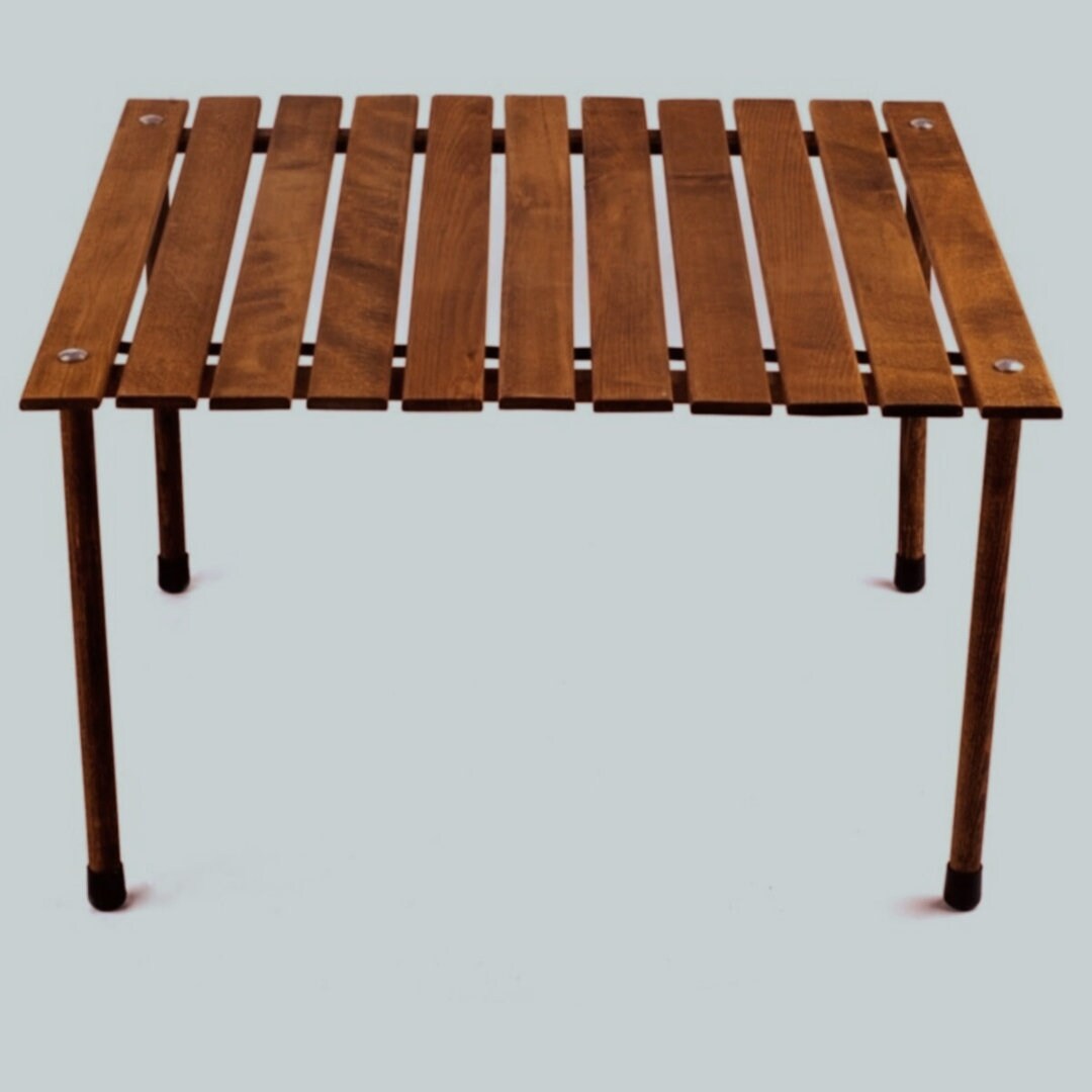 Klapptisch aus Holz Tragbar 70x70cm 70x70cm Tisch für | Etsy