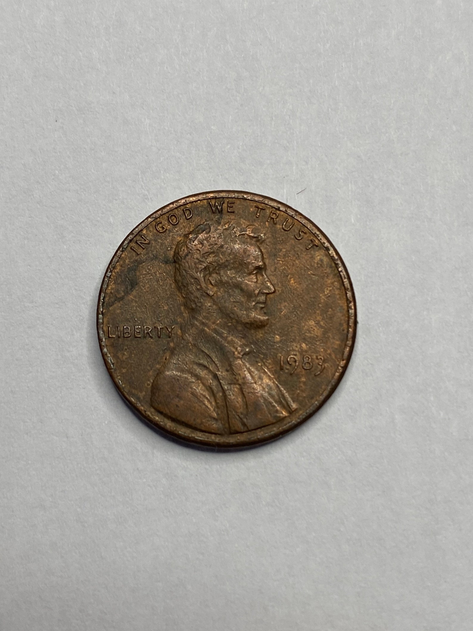 1983 Penny With No Mint Mark - 10t9nzj