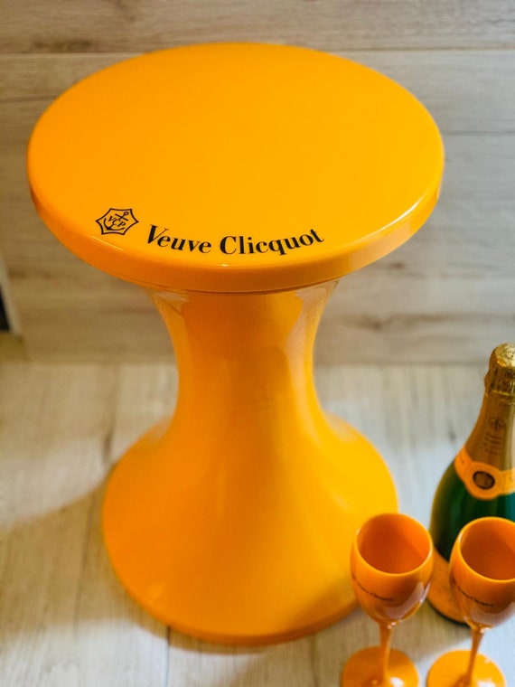 Veuve Clicquot Orange Champagne Ice Jacket Bottle Holder Zipper Closure W/  Tags