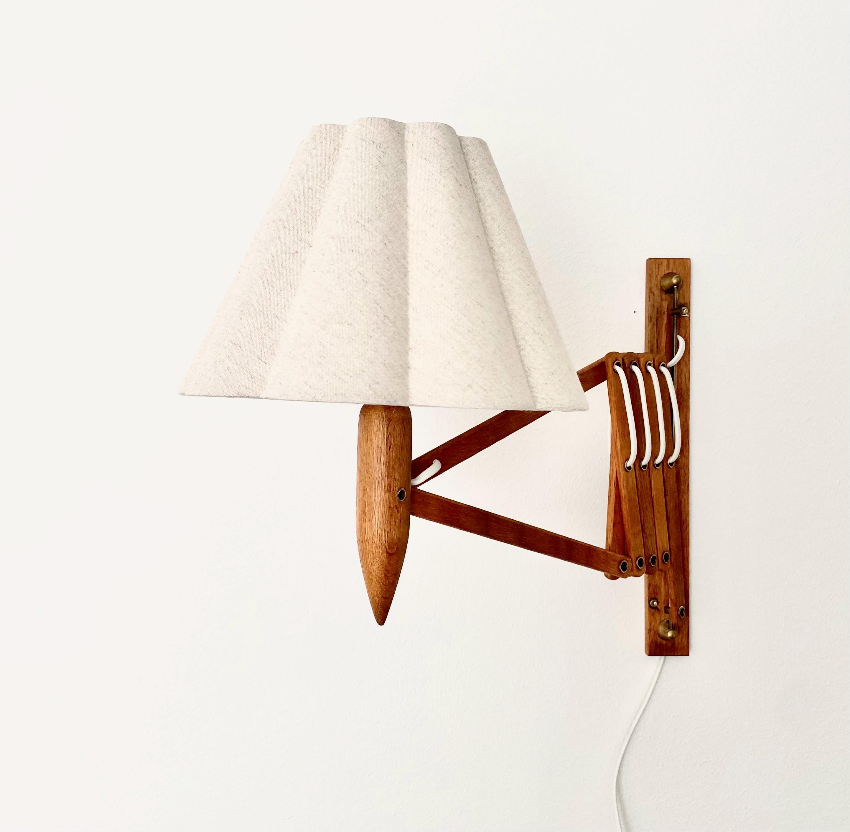Wooden scissor lamp - Etsy 日本
