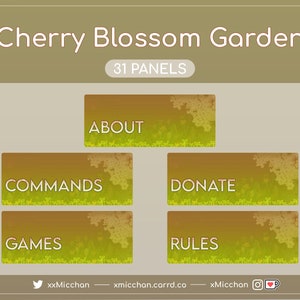 Kersenbloesem Tuin Twitch Panelen Tuinpanelen Twitch Panelen Kersenbloesem Panelen Twitch