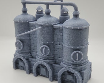 Triple Copper Vat | Asgard Rising | 28mm | Table Game | Dungeons and Dragons | D&D | DnD | RPG |Terrain | Tabletop | Pathfinder | Mini