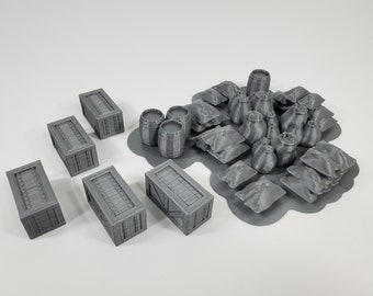 SET di bancarelle del mercato / Città di Drennheim / Codice2 / 28 mm / Wonder Worlds / Dungeons and Dragons / Pathfinder / Terreno / 5E / Terreno sparso