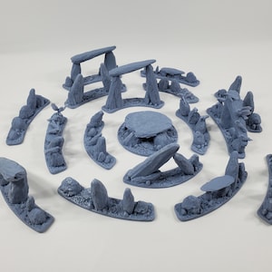 Deepforrest Ritual Circle | Asgard Rising | 28mm | Fantasy | Dungeons and Dragons | Tabletop | Terrain | RPG | DnD | Pathfinder | D&D Mini