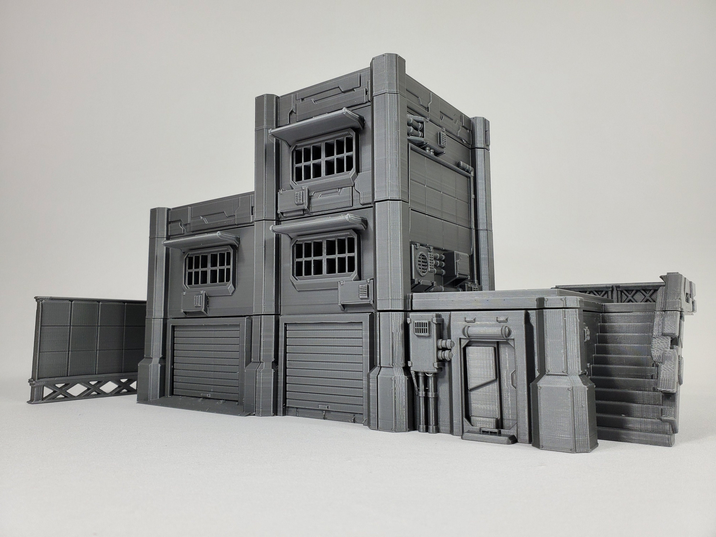 Pro Painted Modular Wargaming Terrain for Sci-fi and Historic Tabletop Wargames