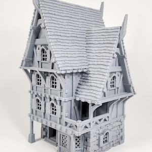 Vladistov Shop 3 Dark Realms 28mm Sci-fi Cyberpunk Tabletop Terrain RPG Mecha Cyber Fantasy Role D&D Fantasy Gift