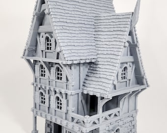 Vladistov Shop 3 Dark Realms 28mm Sci-fi Cyberpunk Tabletop Terrain RPG Mecha Cyber Fantasy Role D&D Fantasy Gift