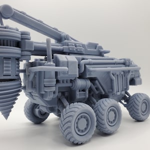 Well Runner Heavy Vehicle | Print Minis  | Dungeons and Dragons 28mm | 3D Printed Miniature Tabletop | ttrpg | Car | Sci-fi | Miniature