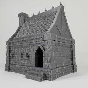 Modest House A City of Drennheim Code2 28mm Dungeons and Dragons Tabletop Terrain | DnD D&D RPG Pathfinder Wargaming Miniature Terrain