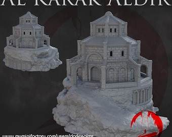 Al-Karak Aldir Watchtower | Dark Realms | 28mm | Dungeons and Dragons | Tabletop | DnD | Terrain | RPG | Miniatures | Pathfinder
