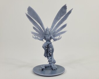 Bone Devil Flying NEW* - by MZ4250 Dungeons and Dragons Terrain Tabletop Games D&D DnD DandD Wargames Pathfinder RPG Role Playing Game