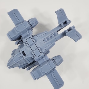 The Intruder Gunship | Print Minis  | Dungeons and Dragons 28mm | 3D Printed Miniature Tabletop