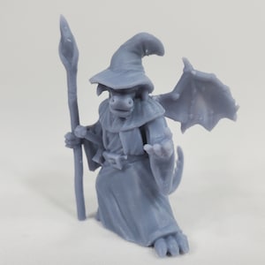 Narby Wizard w. Wings | Dark Realms | 28mm | Wonder Worlds | Dungeons and Dragons | Tabletop |Scatter Terrain | RPG | DnD | Pathfinder | D&D