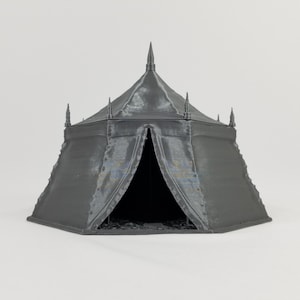 Barenhole Street Market Tent | Code2 | 28mm | Wonder Worlds | Dungeons and Dragons | D&D | DnD |RPG |Terrain | Tabletop | Pathfinder