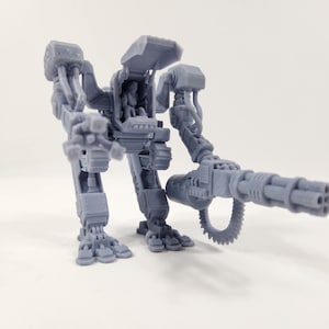 The Reaper Mech | Print Minis | 28mm | Sci-fi | Cyberpunk | Tabletop Terrain | RPG | Mecha | Cyber | Fantasy | Role | D&D | Mecha | Sci Fi