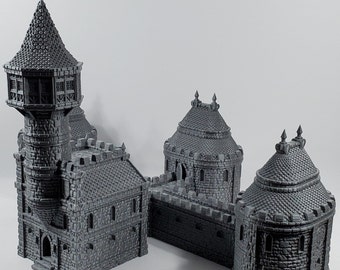 Bank and Vault | City of Drennheim | Code2 | 28mm | Wonder Worlds | Dungeons and Dragons | Tabletop | DnD | D&D | RPG | Scatter Terrain | 5e