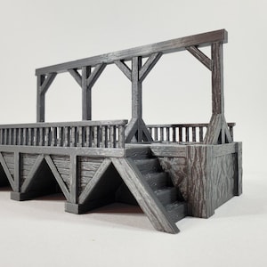 Large Gallow | City of Drennheim | Code2 | 28mm | Wonder Worlds | Dungeons and Dragons | Tabletop | DnD | D&D | RPG | Scatter Terrain | RPG