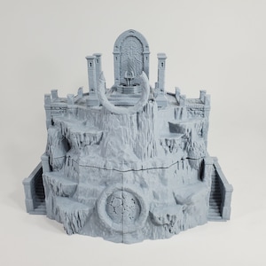 Mount Dagore and his Guardian | Code2 | 28mm | Wonder Worlds | Dungeons and Dragons | D&D DnD | RPG Terrain | Tabletop | Pathfinder