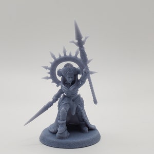 Duches Hestia Noble Leader | Print Minis | 28mm | Sci-fi | Cyberpunk | Tabletop Terrain | RPG | Mecha | Cyber | Fantasy | Role | Sci Fi