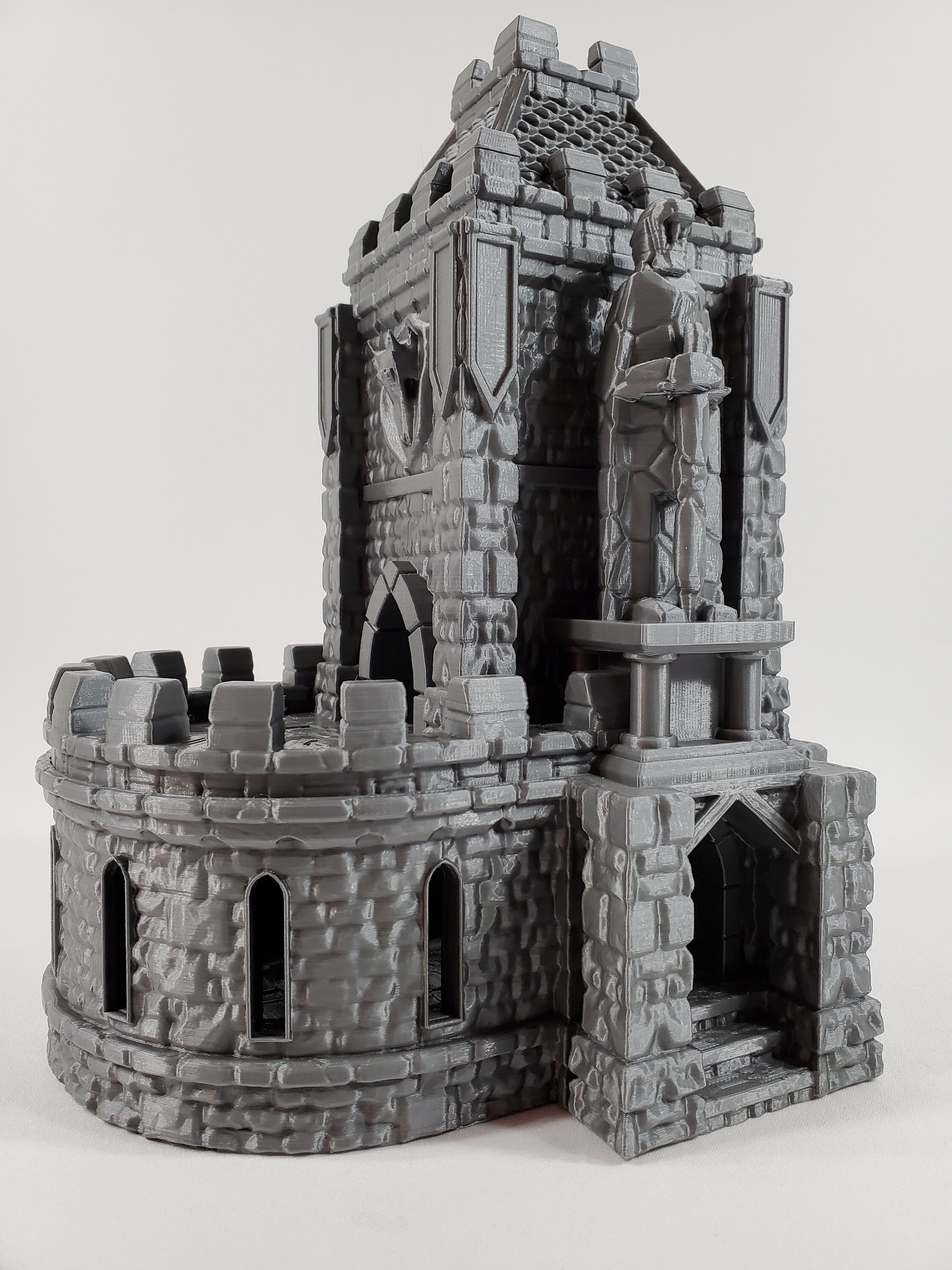 Dice Tower Castle Style Code2 D&D Dungeons and Dragons Etsy