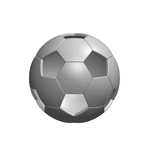 Football 3D Printing STL File Soccer Decoration Toy