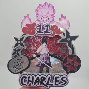 Sasuke Susano cake topper