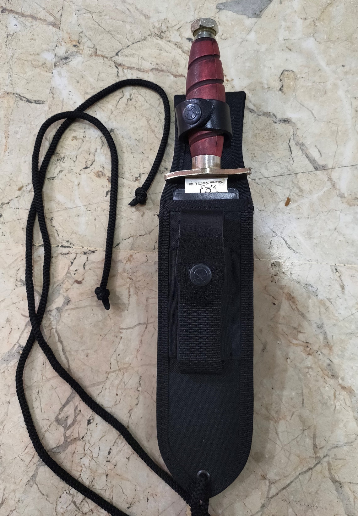 Knife Sheath Vertical Knife Sheath Tactical Knife Sheath Etsy