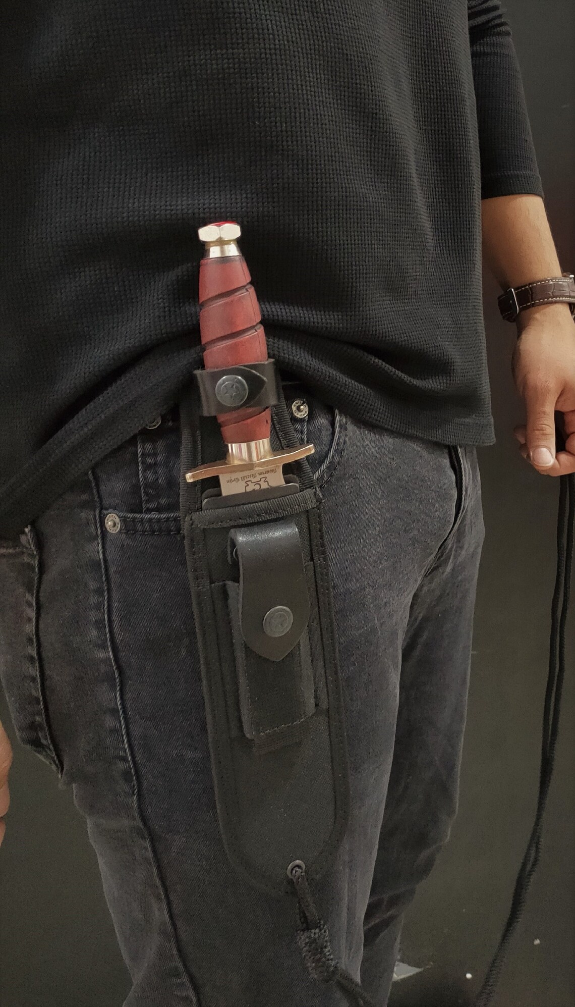 Knife Sheath Vertical Knife Sheath Tactical Knife Sheath Etsy