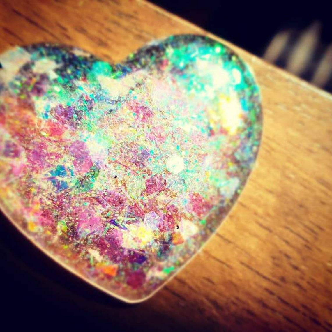 Handmade Glitter Keyring Cute Gift Xx Etsy New Zealand