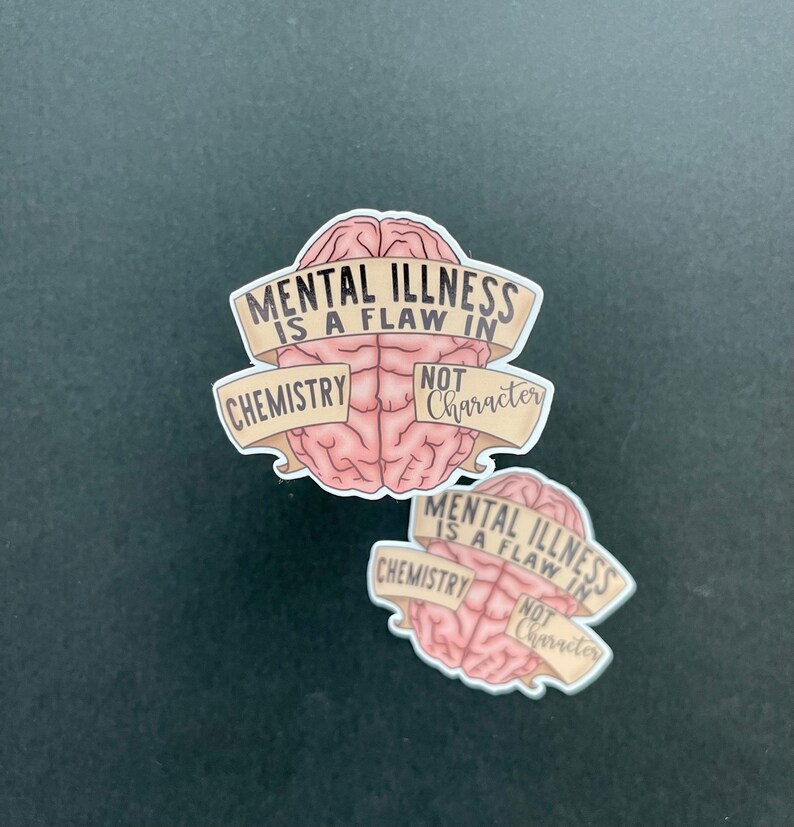 Laptop Sticker Mental Health Awareness Mental Health - Etsy