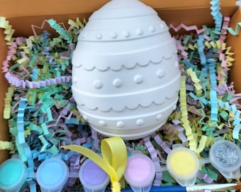 Easter egg craft, paint your own Easter egg, Easter hamper fillers, Easter egg hunt gifts, gifts for kids, alternative gifts for Easter.