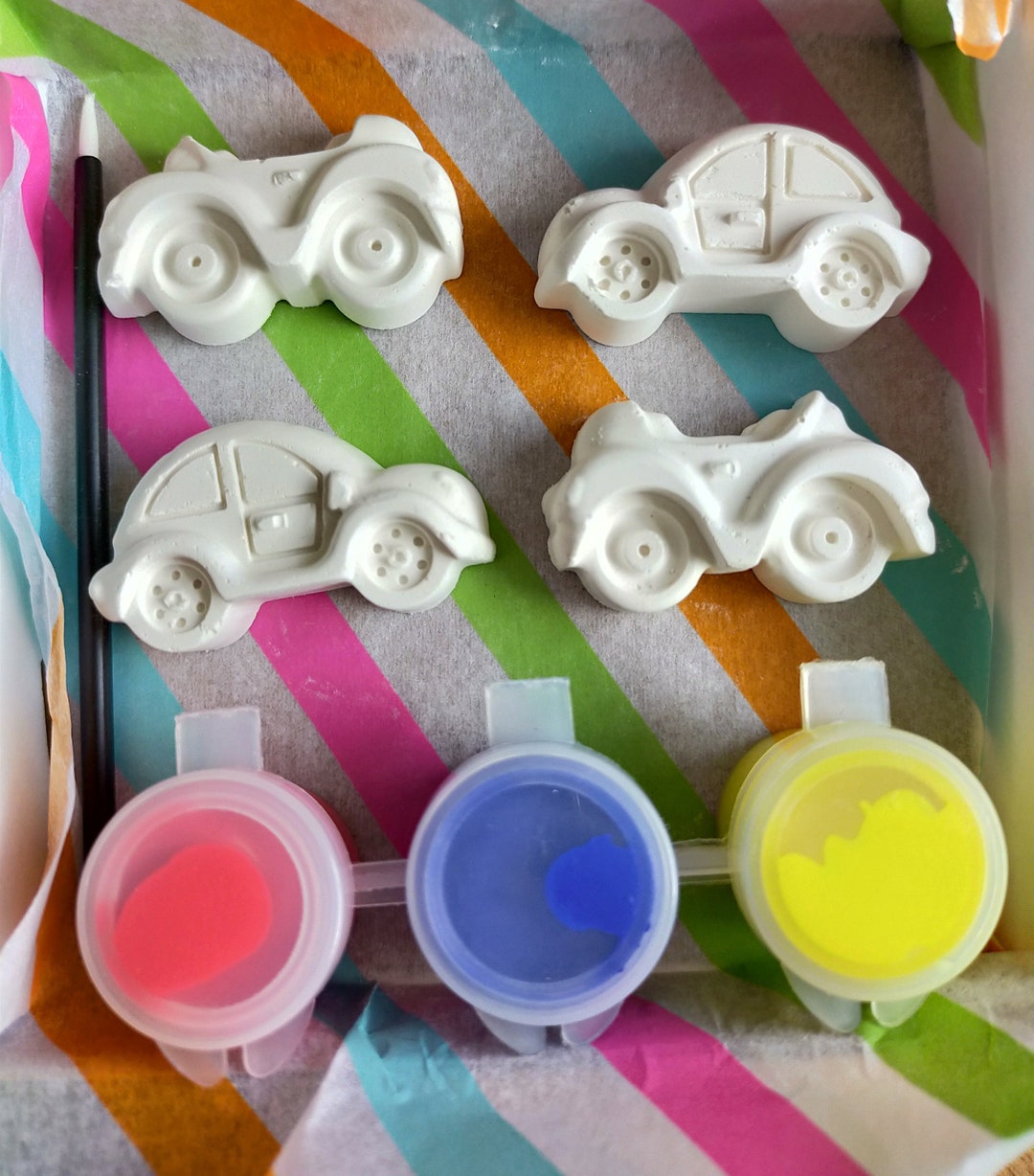 Paint Your Own Car Kit, Miniature Cars, Fun Activities, Painting Kits, Painting Activities