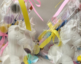 Paint Your Own Unicorn Party Favor, Kids Party Activity