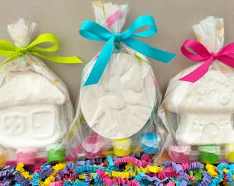 Fairy Paint Your Own Party Favor Bag, Kids Craft Activity