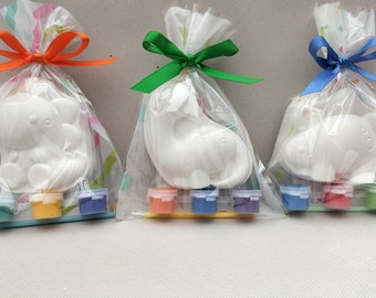 Dinosaur Paint Party Favor Bags, Kids Painting Activity