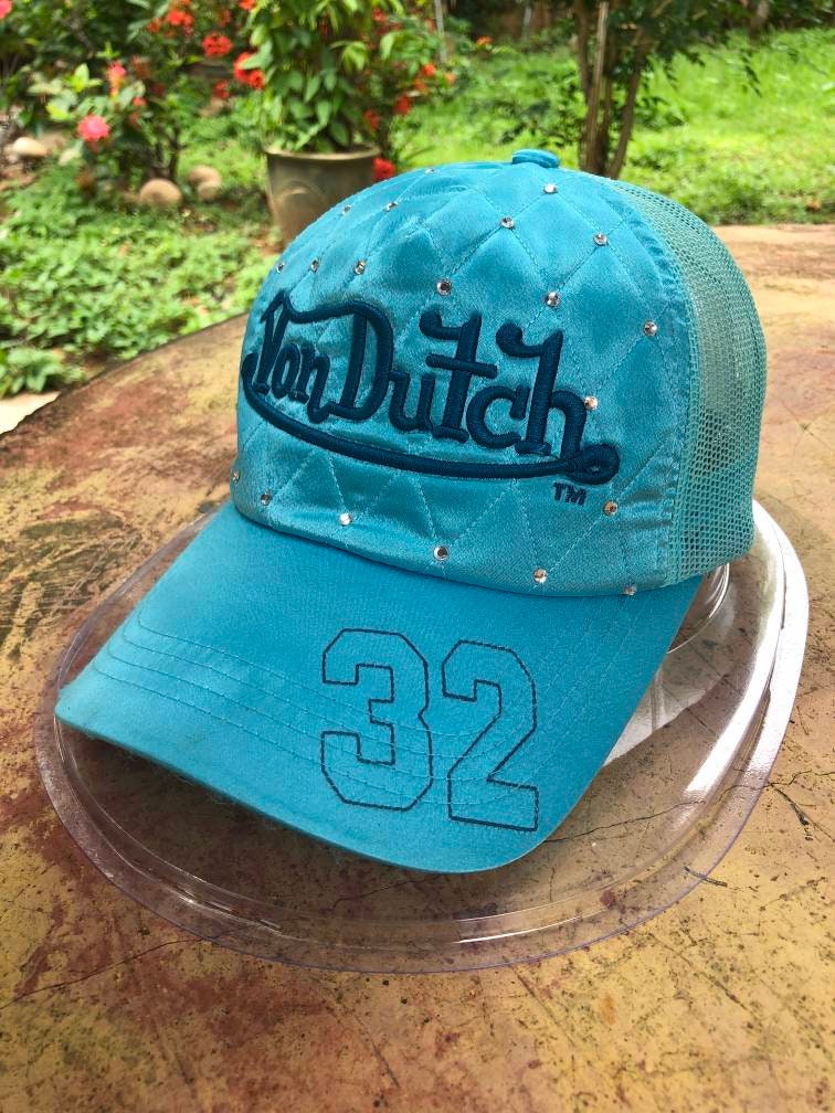 Von Dutch 紫色 トラッカーキャップ Y2K kndw ビンテージトラッカーキャップ purple - KND | 60