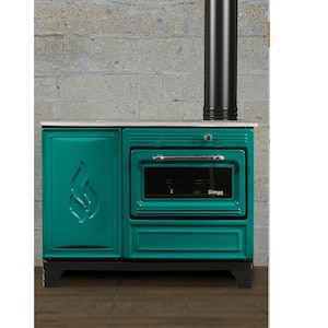 Handcrafted Cast Iron Wood & Coal Burning Cooker Stove