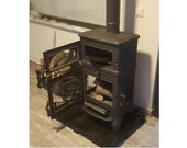 Cast Iron Fireplace Stove With Oven, stove, cast iron stove, with oven cast iron stove, fire pit, wood stove, coal stove