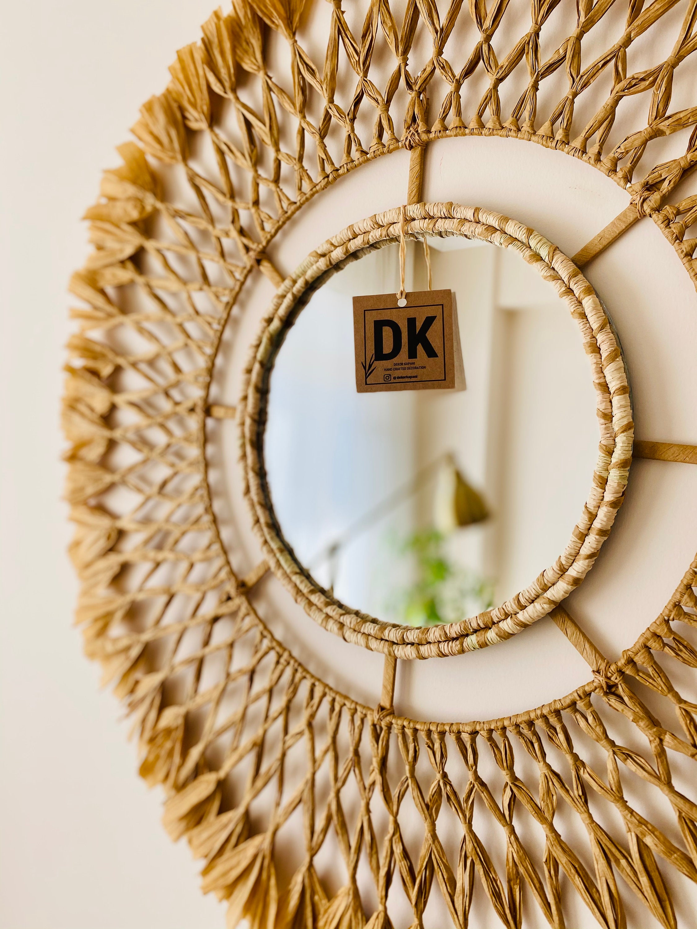 Mirror wall decormirror wall boho decor boho wall Etsy